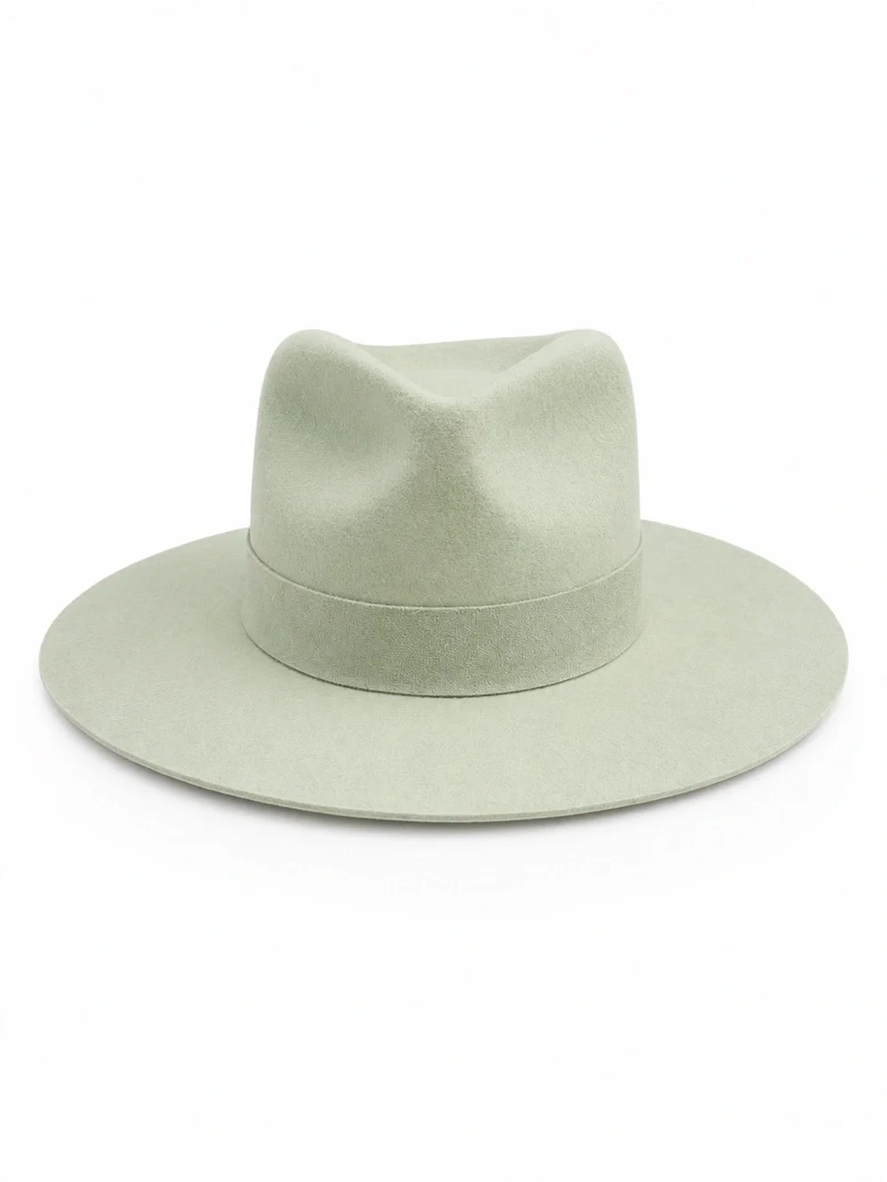 Lack of Color Mint Green Wool Wide Brim Rancher Fedora Hat NWT